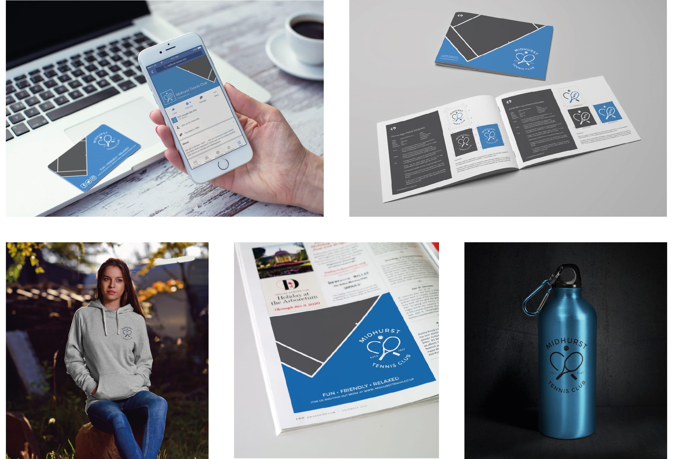 Midhurst Tennis Club Branding