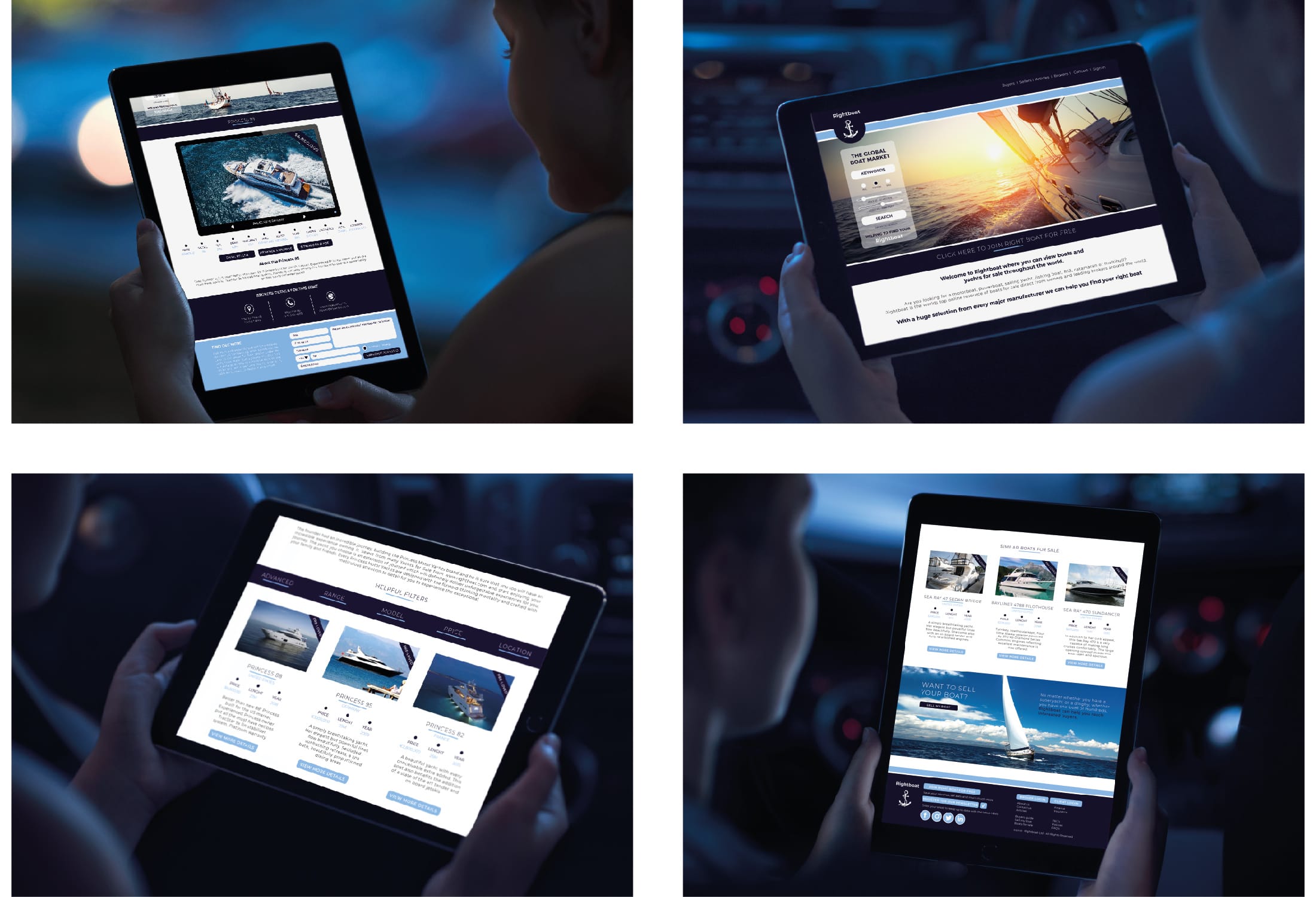 Right Boat Responsive Web Design