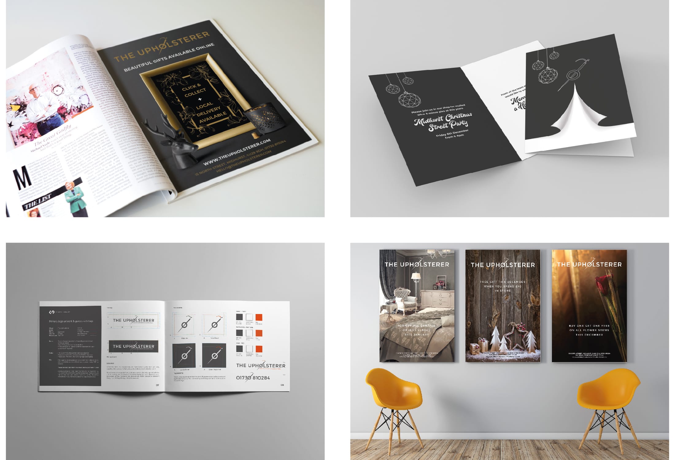 The Upholsterers Branding