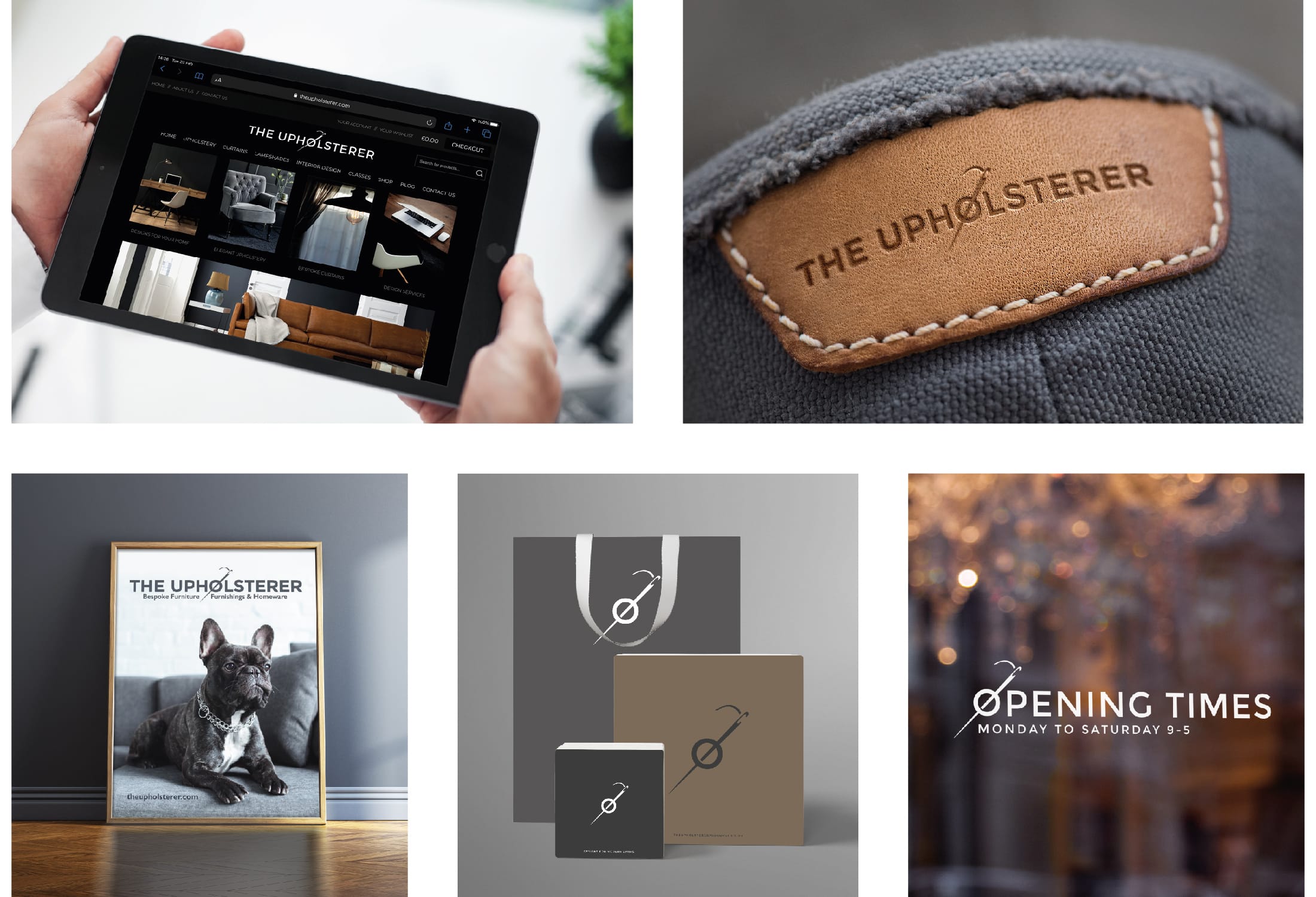 The Upholsterers Branding
