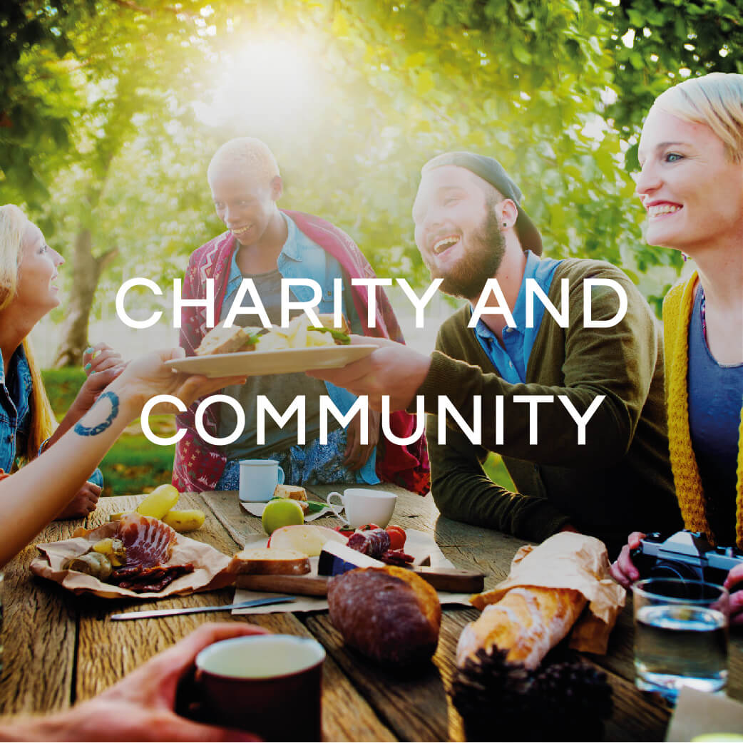 CHARITY AND COMMUNITY