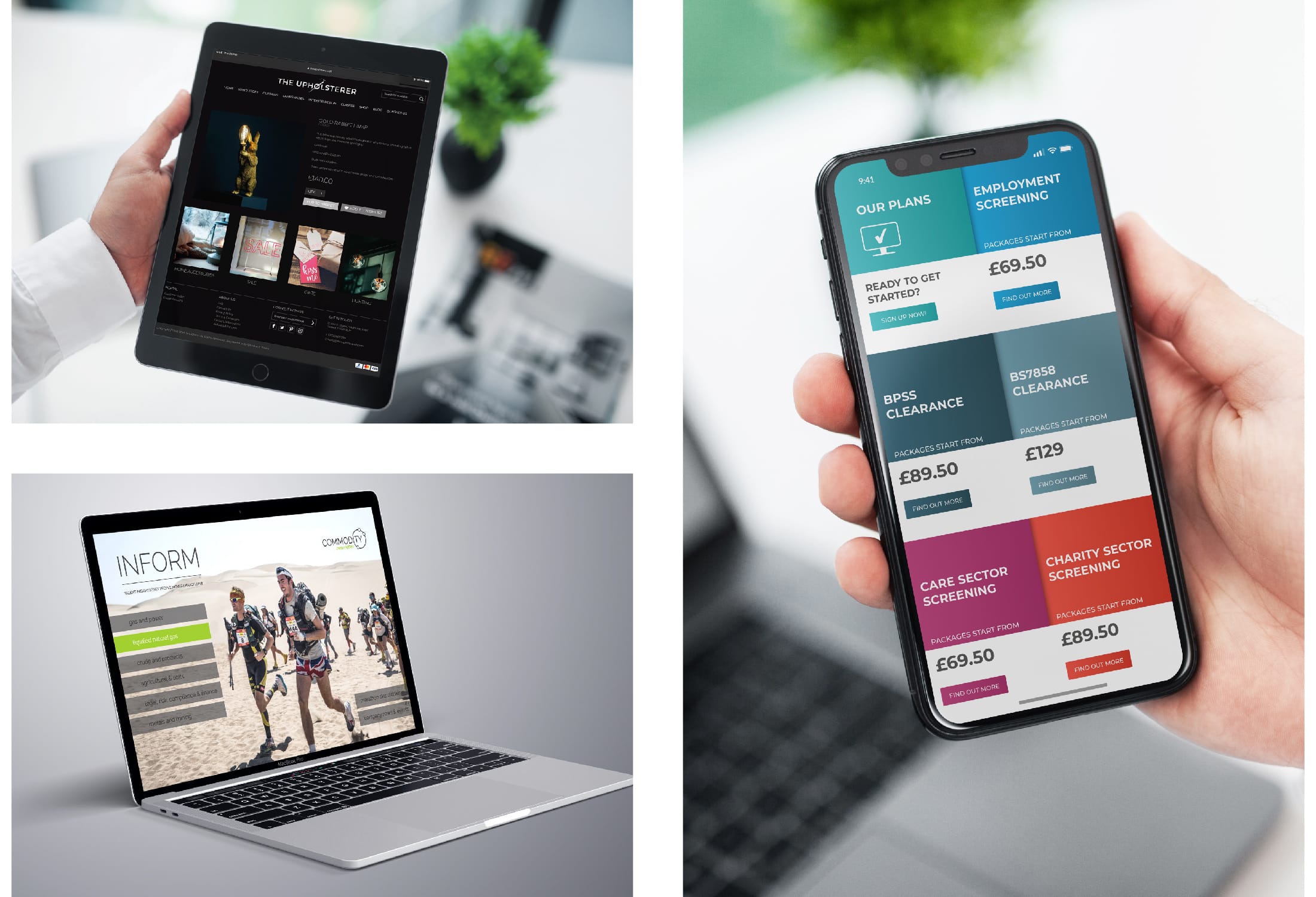 Websites and E-Commerce design
