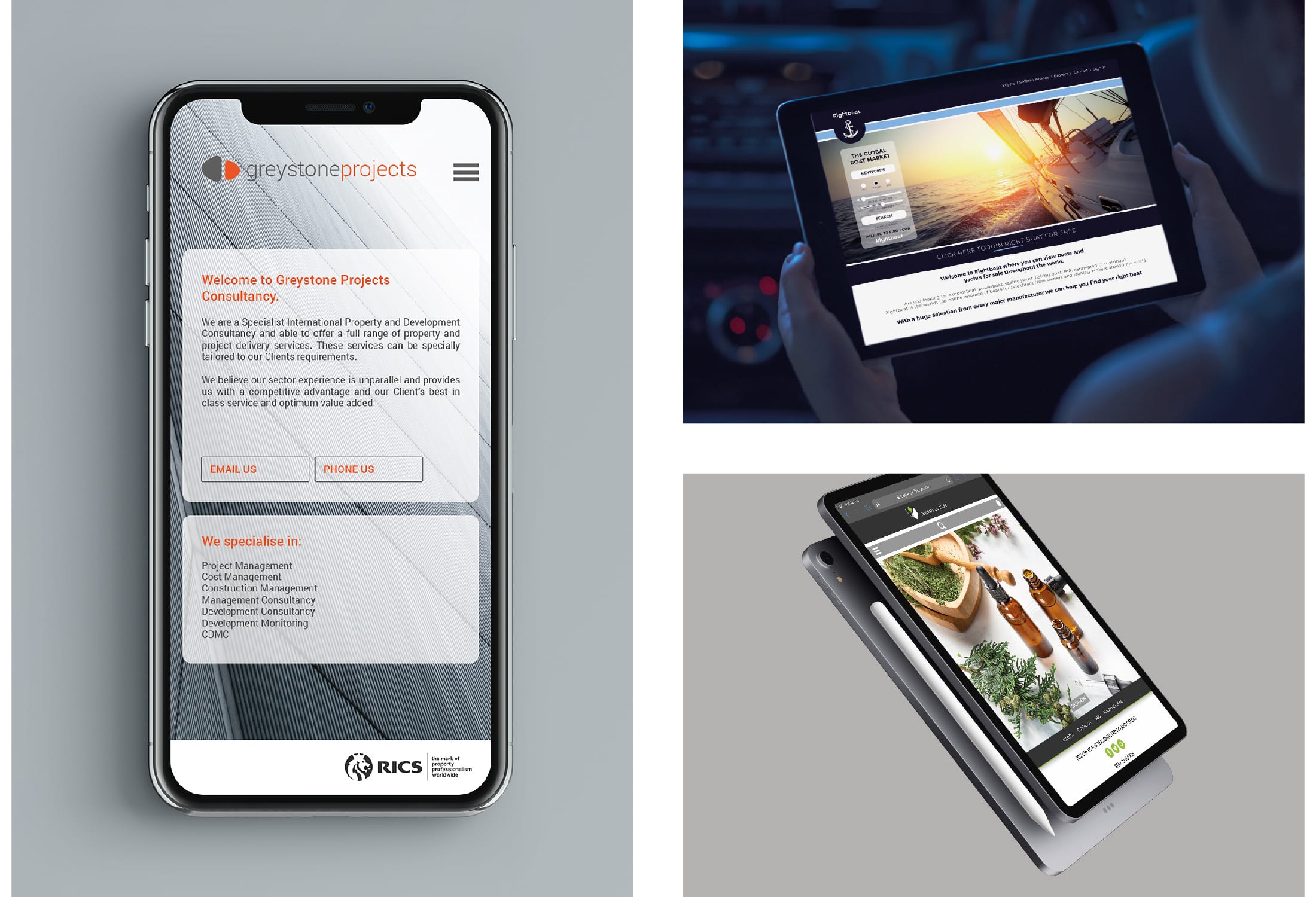 Websites and E-Commerce design