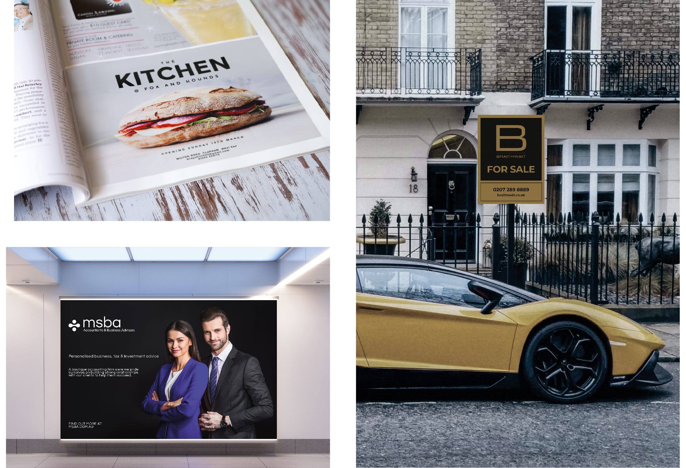 Advertising design